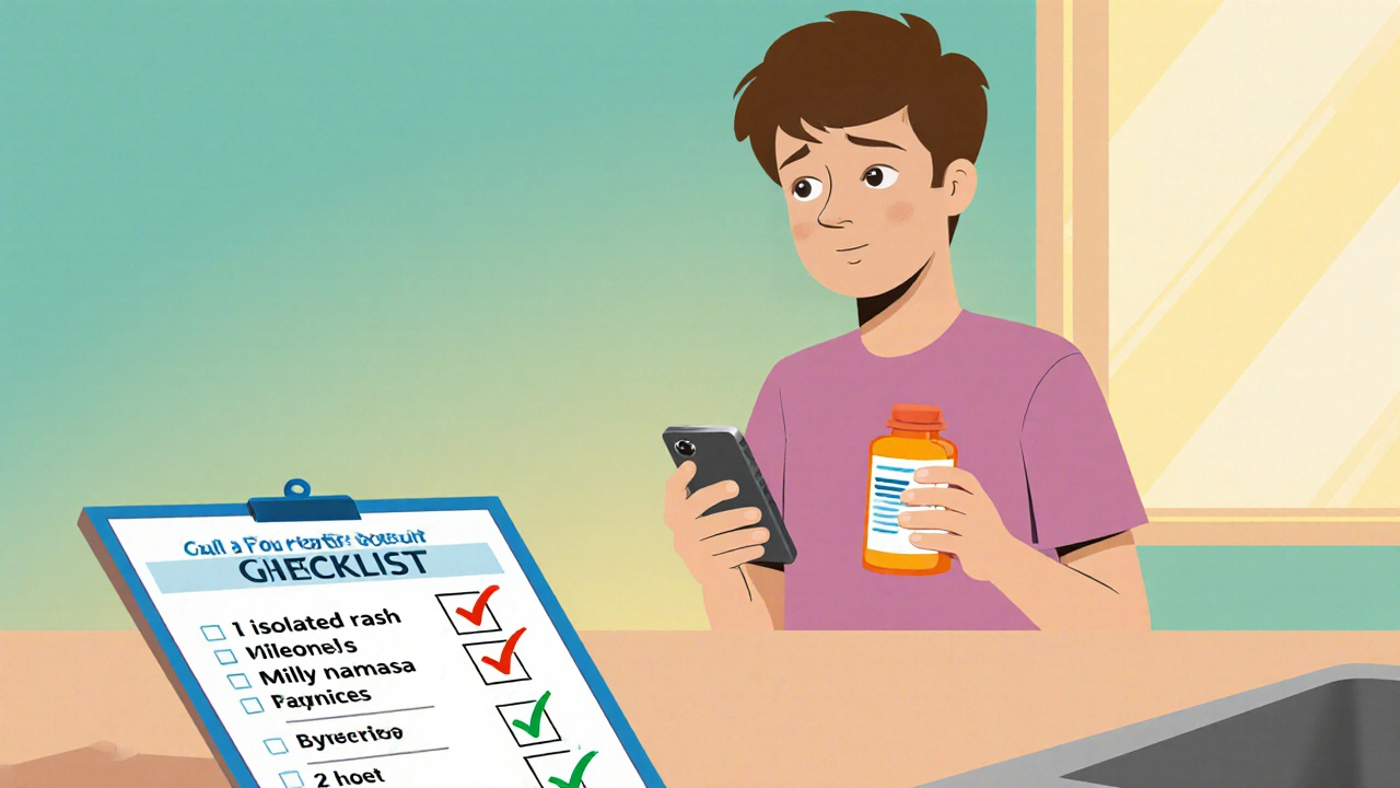 When to Call 911 vs Contact Your Doctor for Medication Reactions