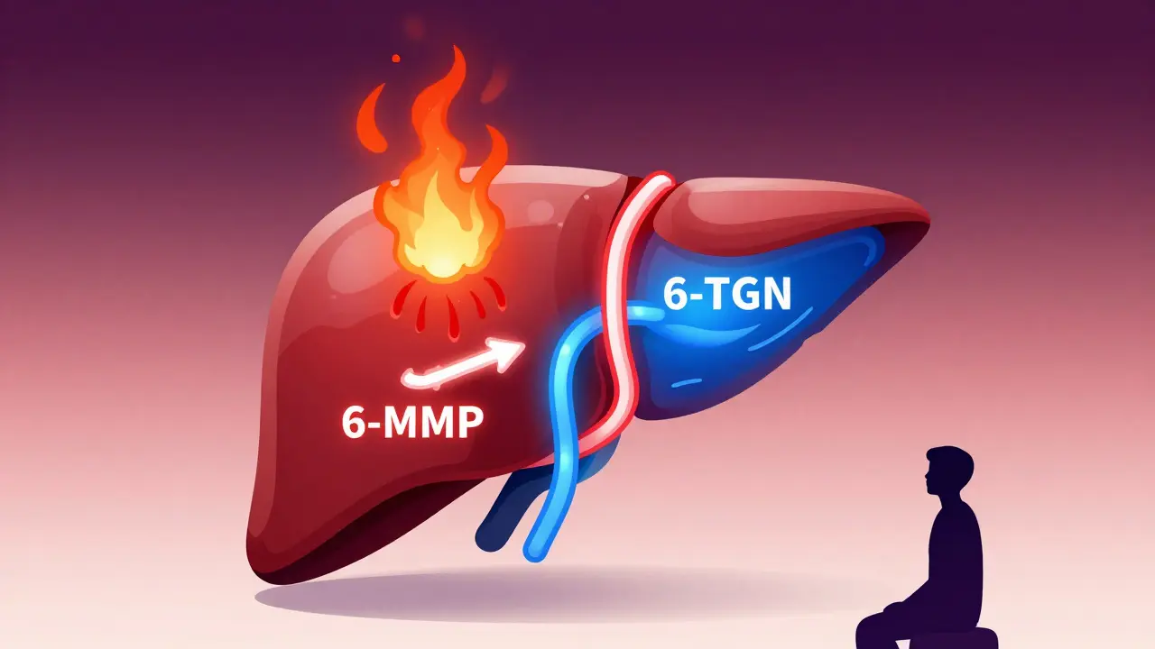 Azathioprine and Allopurinol: How Low-Dose Combination Therapy Prevents Toxic Metabolite Buildup
