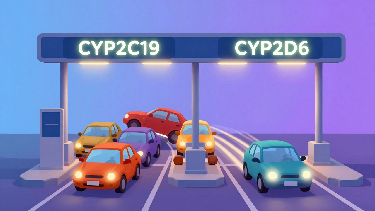 Pharmacogenomic Testing for SSRIs: How CYP2C19 and CYP2D6 Affect Side Effects