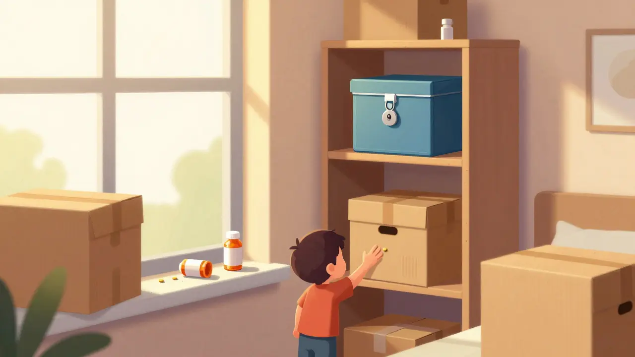 How to Secure Medications During Home Renovations or Moves