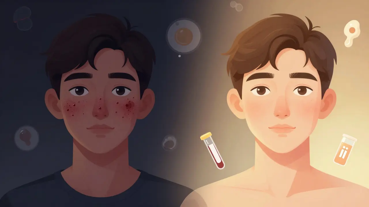 Isotretinoin for Severe Acne: What You Need to Know About Safety, Lab Tests, and Results