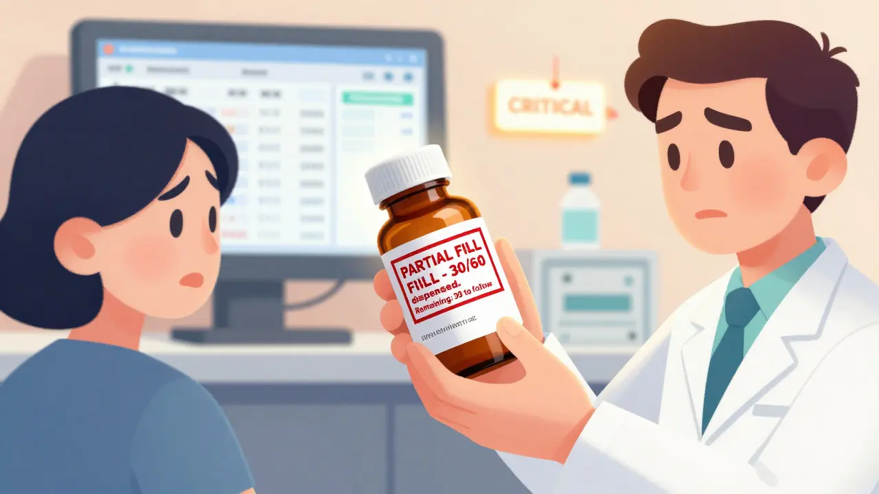 How to Handle Partial Fills and Back-Orders Without Errors in Pharmacy Dispensing